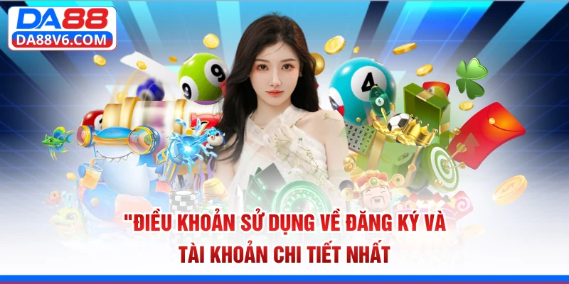 Điều khoản sử dụng về đăng ký và tài khoản chi tiết nhất